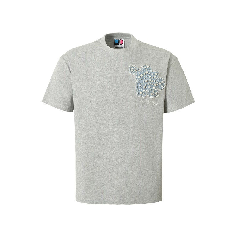 YADcrew Pearl Puzzle Patch Embroidered Tee | Face 3 Face