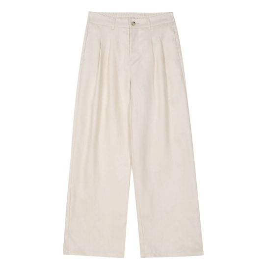 MEDM Linen Double Pleat Suit Pants | Face 3 Face