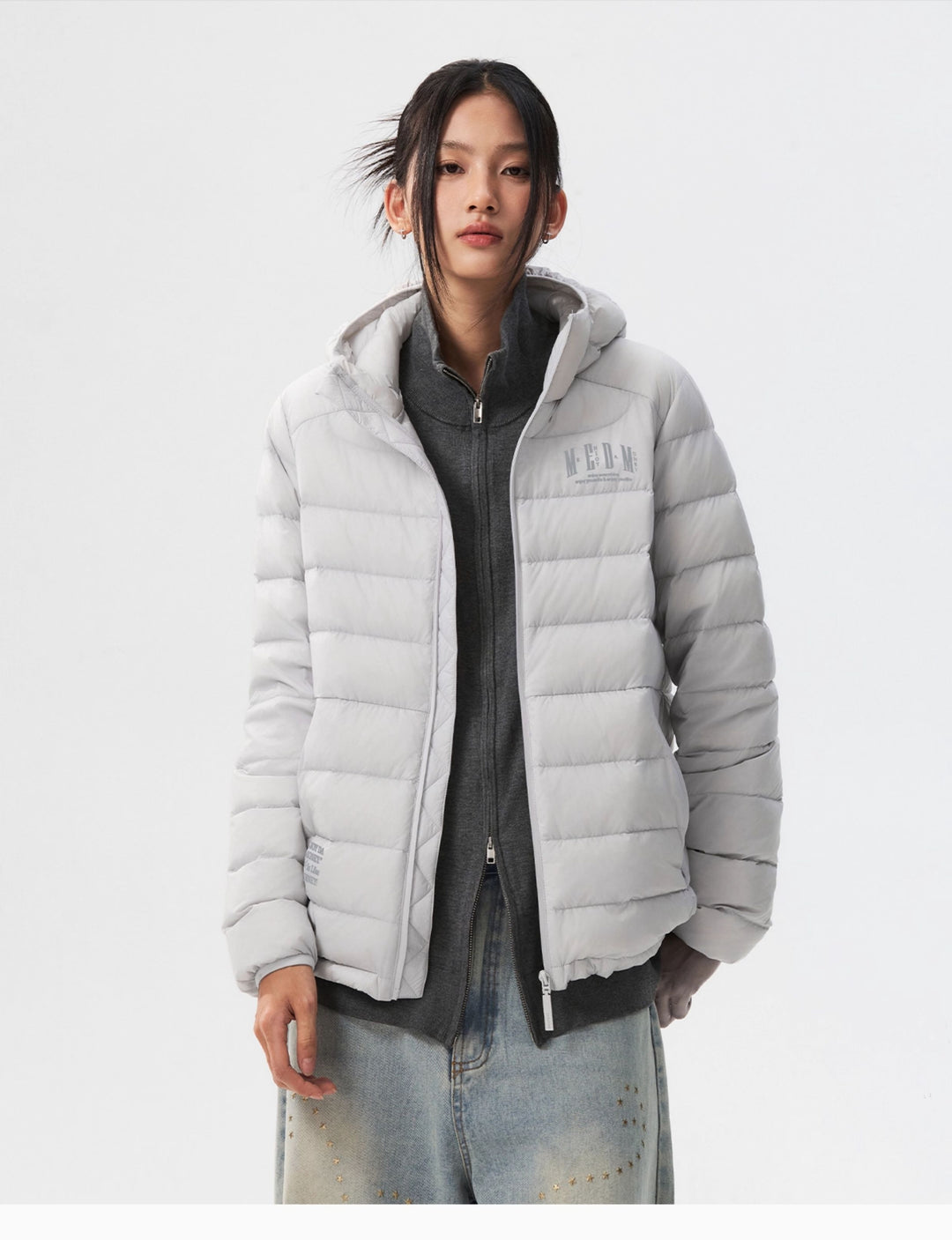 MEDM Waterproof Lightweight Hooded Down Jacket | Face 3 Face