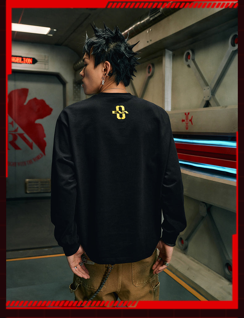 MEDM x EVA Basic Logo Long Sleeve Tee | Face 3 Face