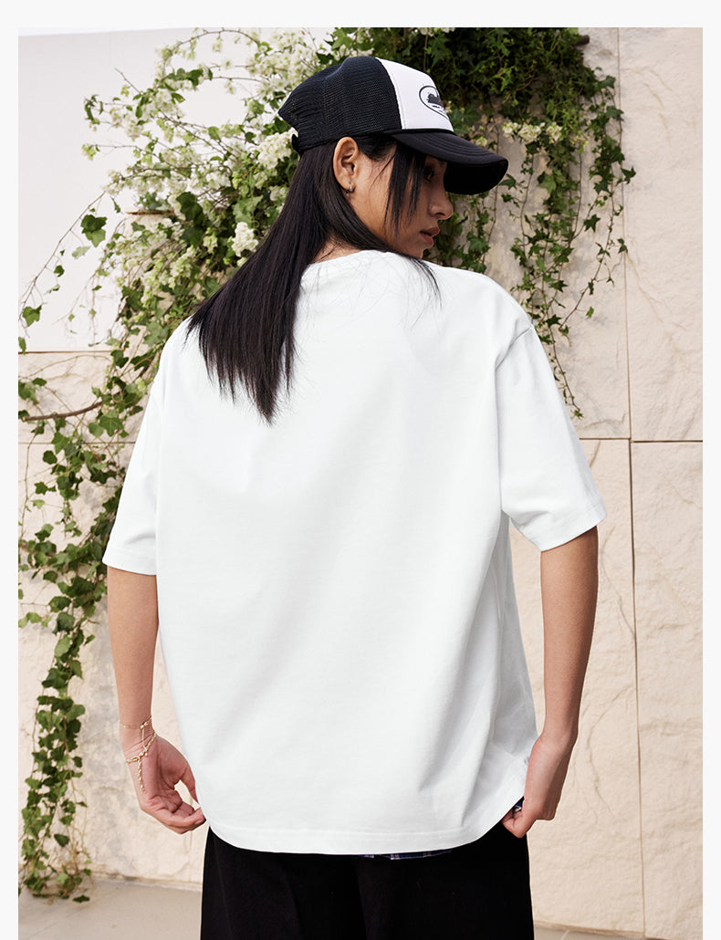 MEDM One Point 3D Fuzzy Embroidered Logo Tee | Face 3 Face