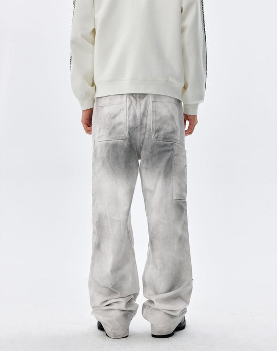 MEDM Gemstone Studded Double Knee Washed Jeans | Face 3 Face