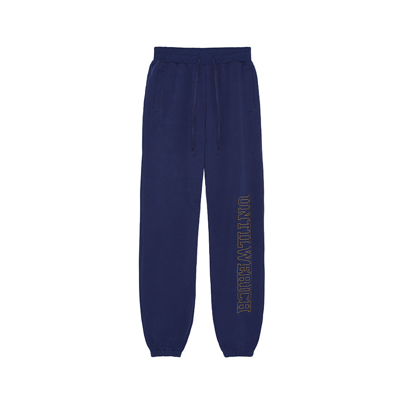 UNTILWERICH Logo Embroidered Sports Sweatpants | Face 3 Face