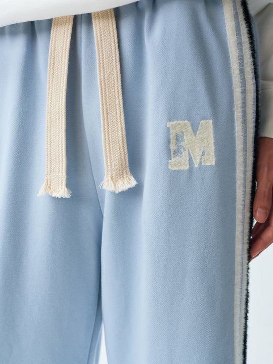 MEDM Side Stripe Four-Bar Drawstring Baggy Sweatpants | Face 3 Face