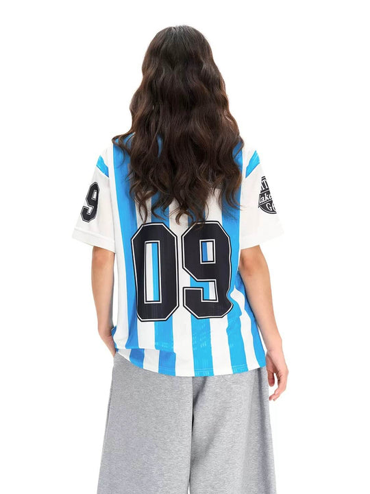 F3F Select Contrast Stripe Short Sleeve Polo Soccer Jersey | Face 3 Face