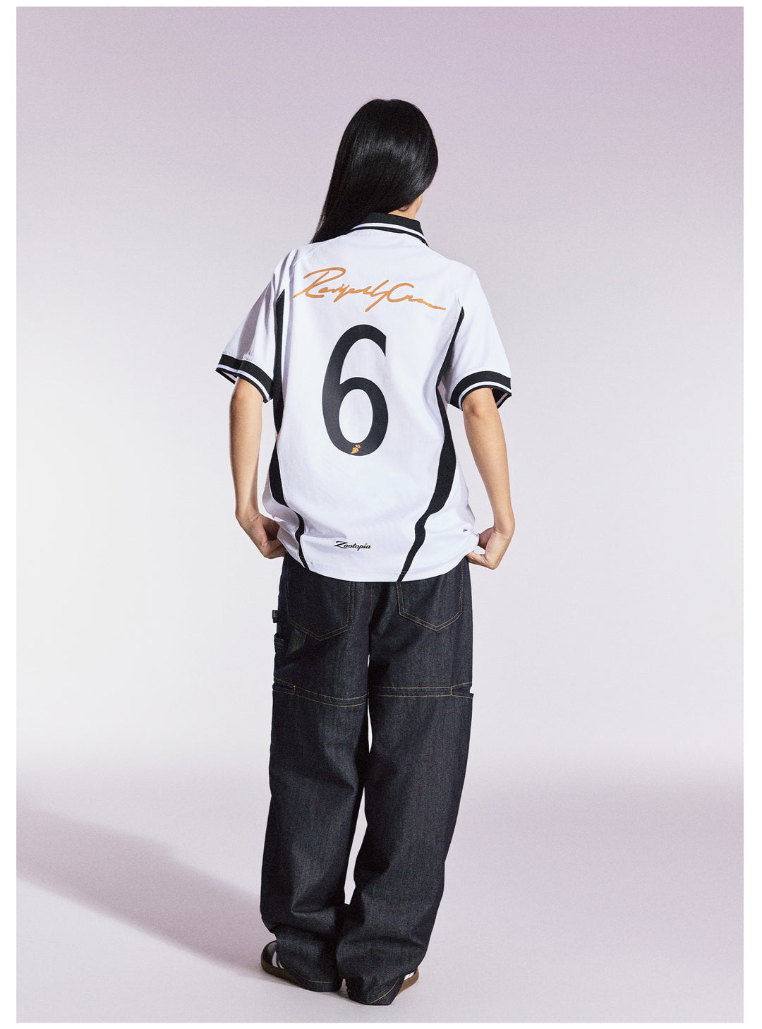 Remedy HONEYBUNNY Rabbit Embroidered Soccer Jersey Polo Shirt | Face 3 Face