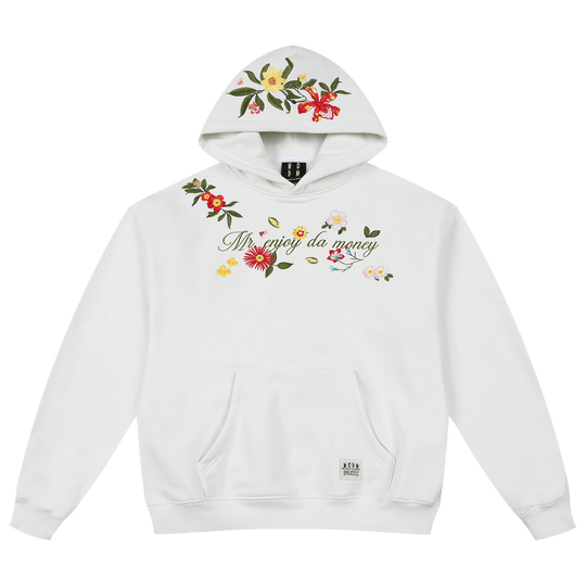 MEDM Colorful Floral Embroidered Hoodie | Face 3 Face