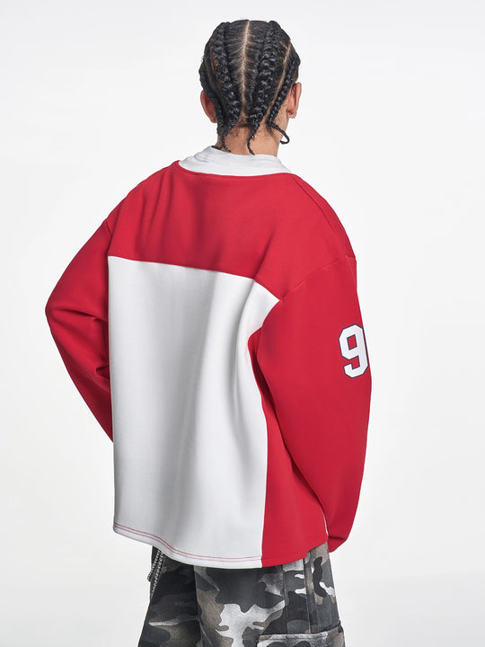 F3F Select Graphic Air Cotton Long Sleeve Hockey Jersey | Face 3 Face