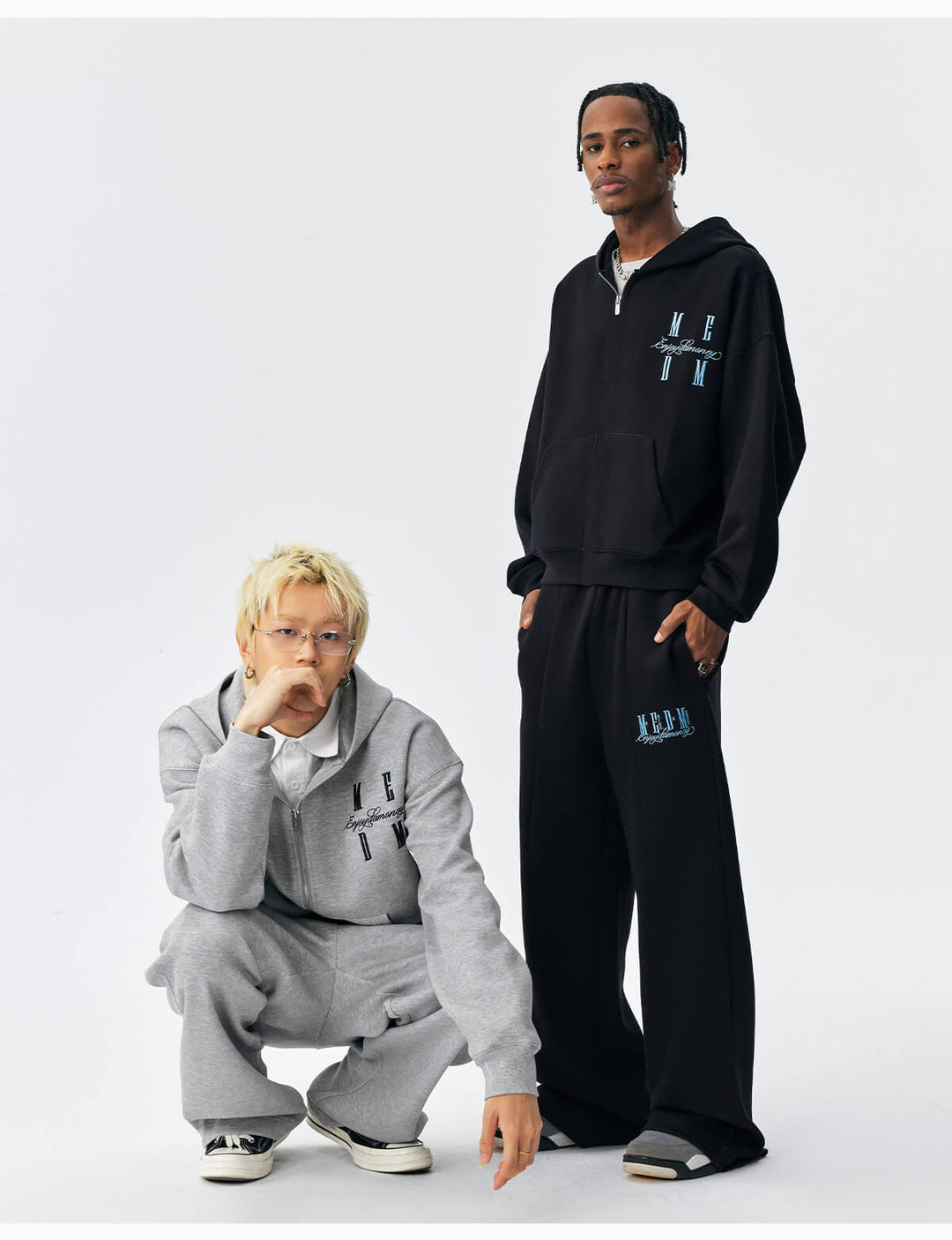 MEDM Air Layer Zip Up Hoodie | Face 3 Face