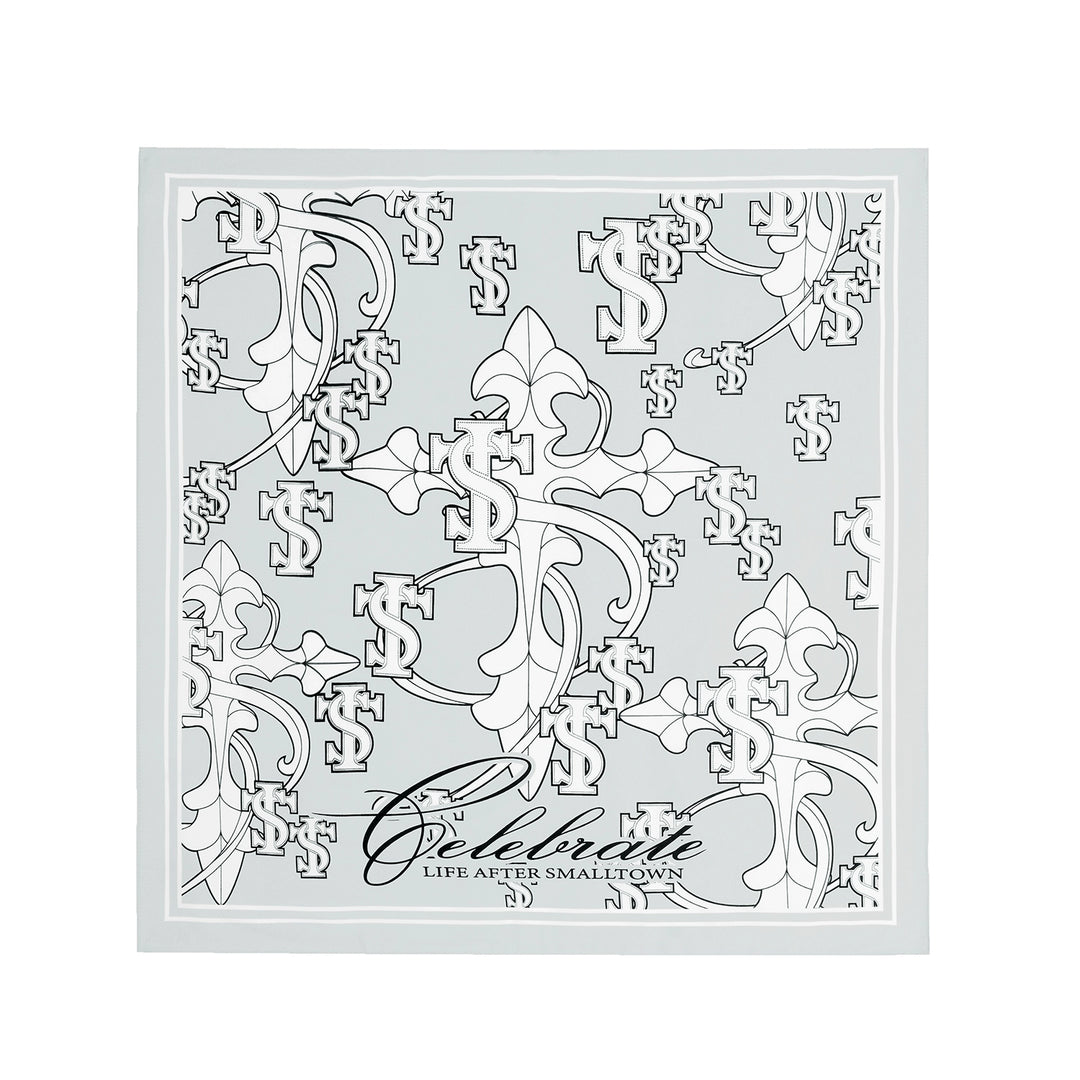 Small Town Kid Cross Logo Square Scarf / Bandana | Face 3 Face