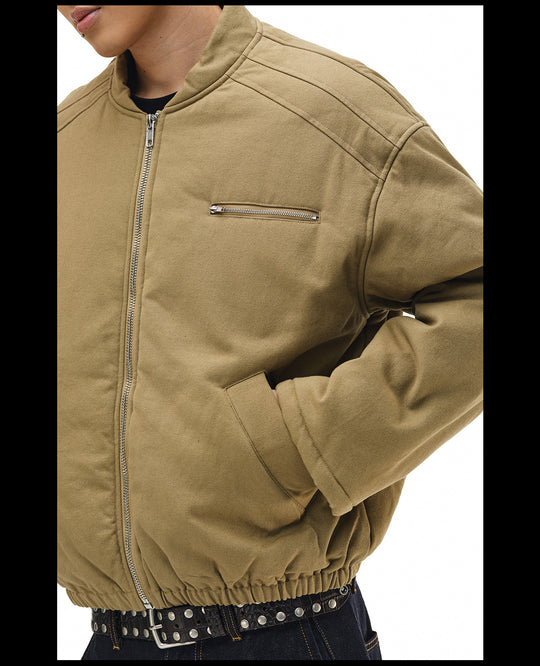 NOVACAM Canvas Puffer Short Work Jacket | Face 3 Face