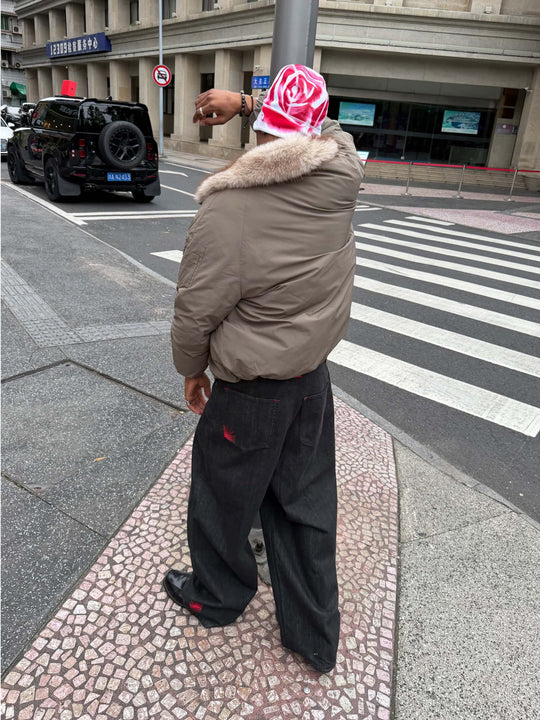 STEEPC Eco Faux Fur Lined Down Jacket | Face 3 Face