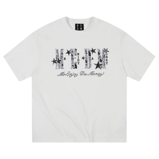 MEDM Star Lace Patch Logo Tee | Face 3 Face