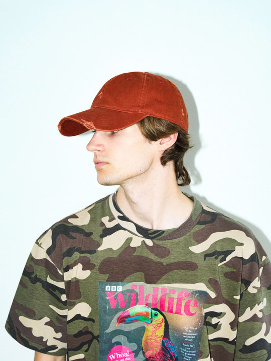 LIBERAFIT Vintage Washed Distressed Dad Cap | Face 3 Face