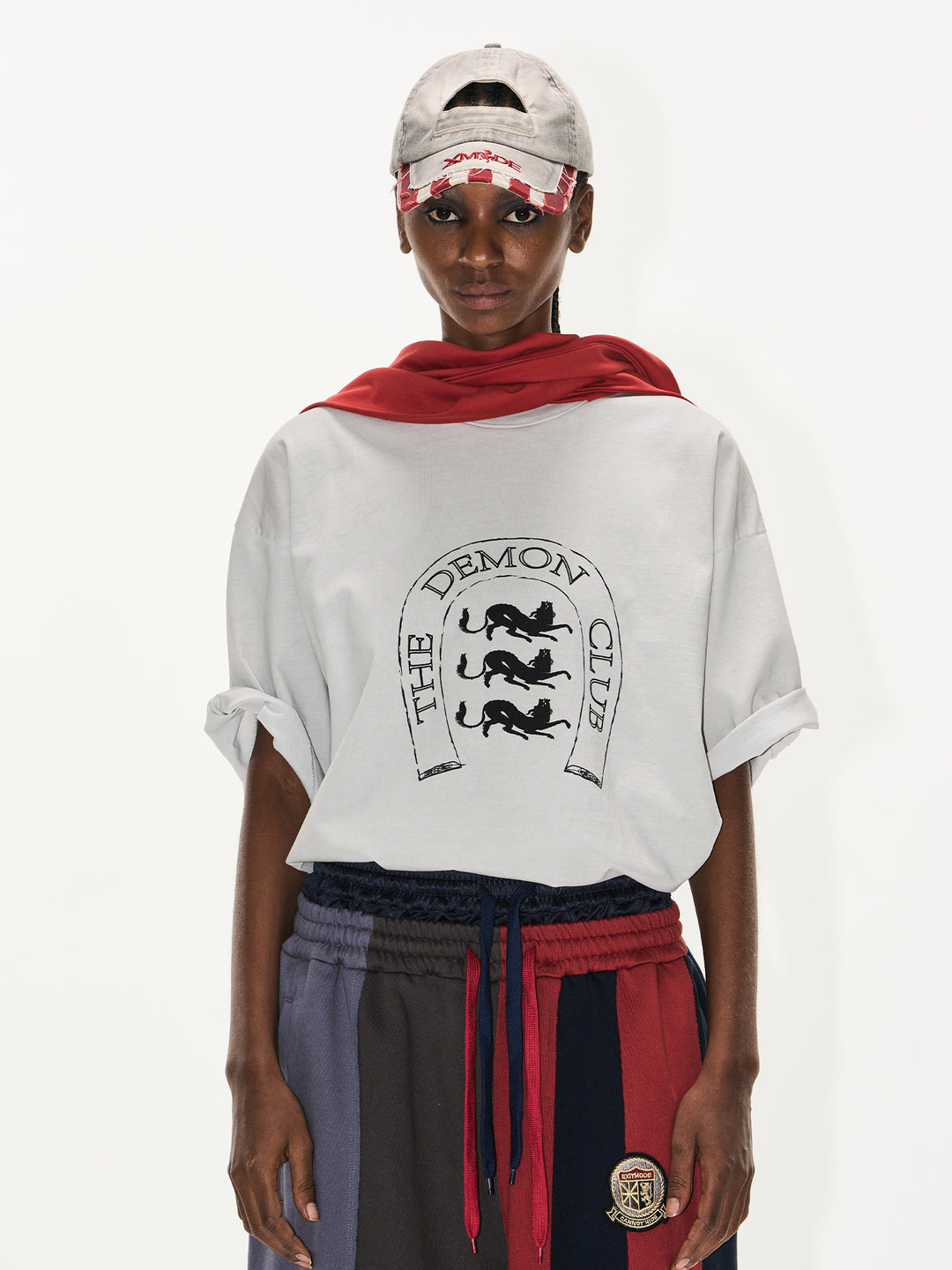 BLIND NO PLAN Washed and Aged Animal Print Tee | Face 3 Face