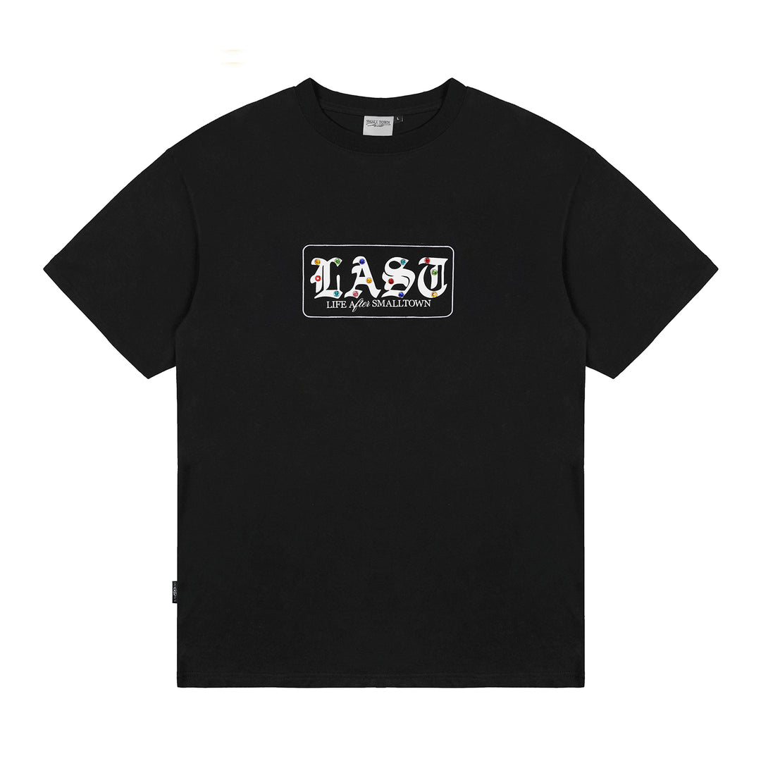 Small Town Kid LAST Multicolor Studded Patch Tee | Face 3 Face