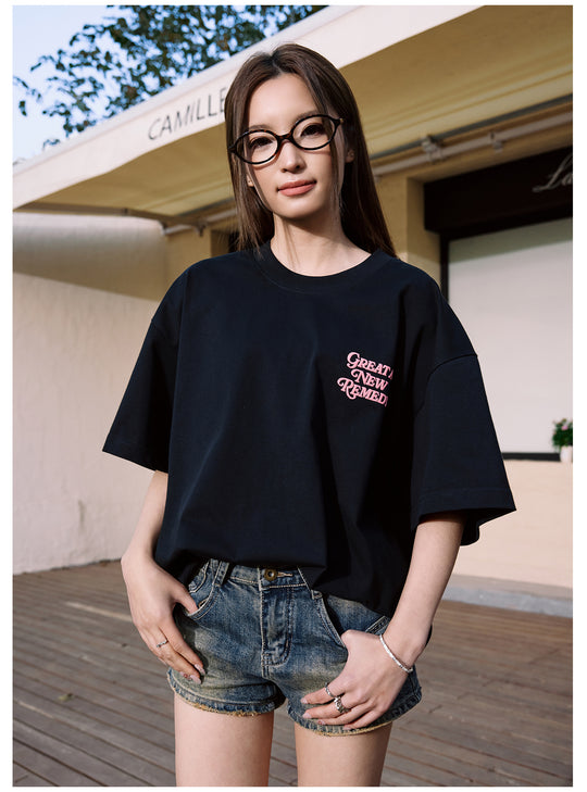 Remedy GREAT A NEW REMEDY SOON Foam Print Cool Touch Tee | Face 3 Face