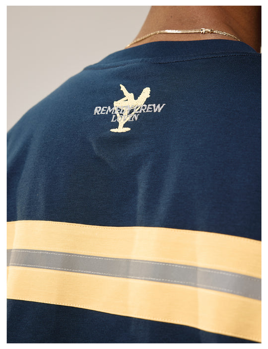 Remedy Cocktail Glass Girl Embroidered Tee | Face 3 Face