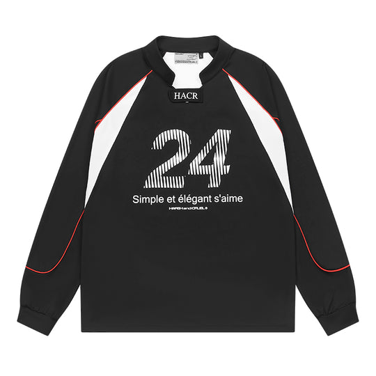Harsh and Cruel Infectious Stitched Jersey Long Sleeve Tee