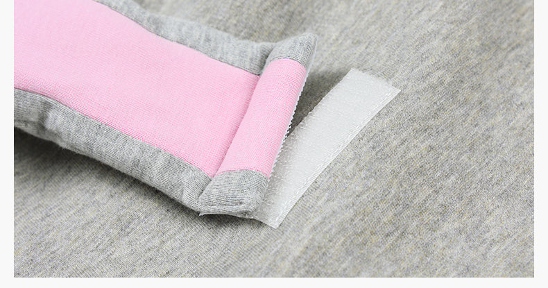 MEDM Bunny Ears Hooded Zip-Up Hoodie | Face 3 Face