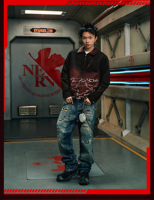 MEDM x EVA Lilith's Red Sea Detroit Jacket | Face 3 Face