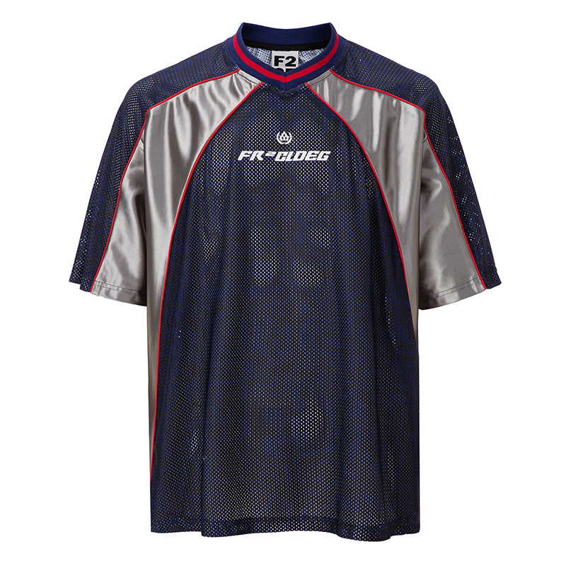 F2CE Contrast Color Mesh Hockey Jersey | Face 3 Face