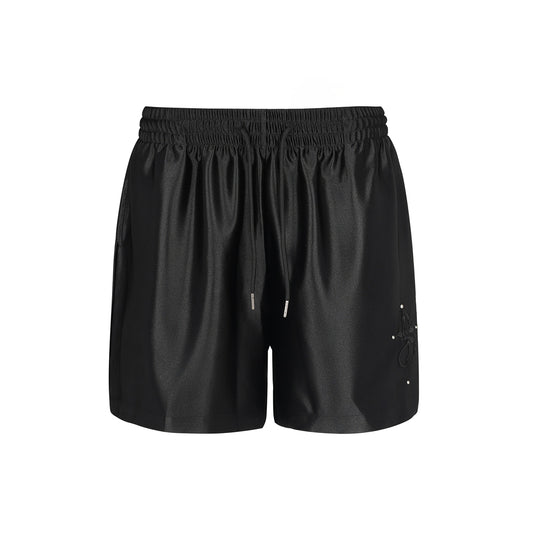 Small Town Kid 3D Cross Embroidered Satin Cuban Shirt Set | Face 3 Face