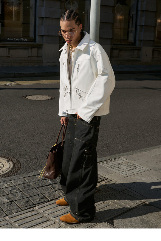 STEEPC Selvedge Double Knee Baggy Jeans | Face 3 Face