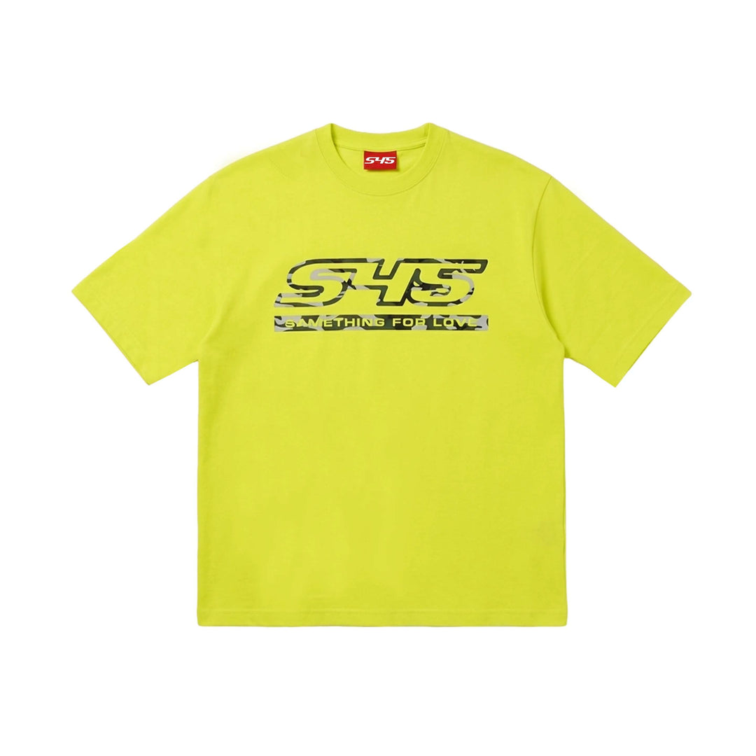 S45 Camouflage Logo Print Short Sleeve Tee | Face 3 Face