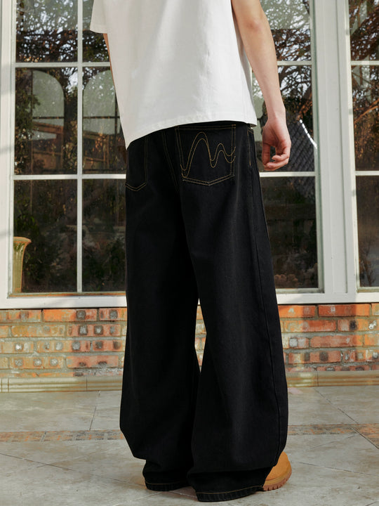 MEDM Baggy Denim Machete Jeans | Face 3 Face