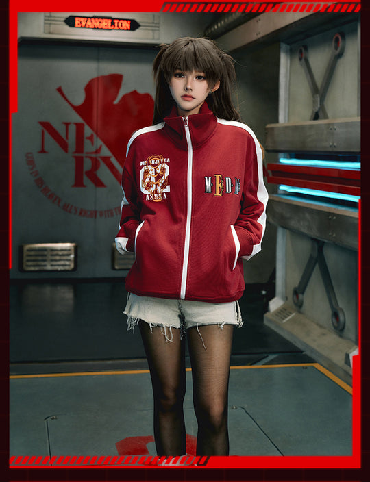 MEDM x EVA Line Art Body Contrast Color Track Jacket | Face 3 Face