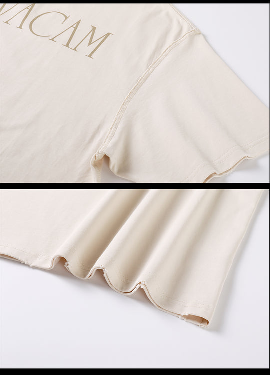 NOVACAM Simple Logo Ground Edge Backstitch Tee | Face 3 Face