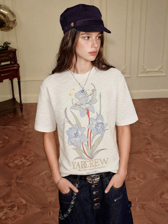 YADcrew Flower and Fairy Print Tee | Face 3 Face