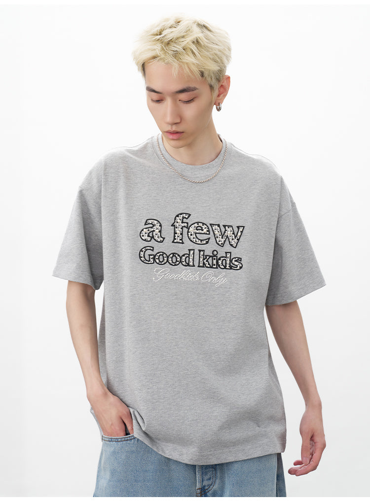 AFGK Pearl Patch Embroidered Tee | Face 3 Face