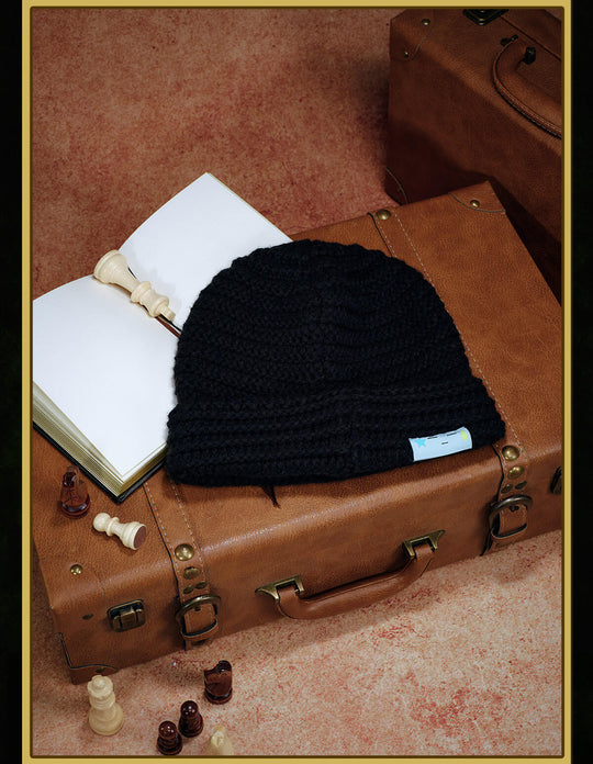 MEDM × HUNTER×HUNTER Hisoka Star and Teardrop Patch Beanie | Face 3 Face