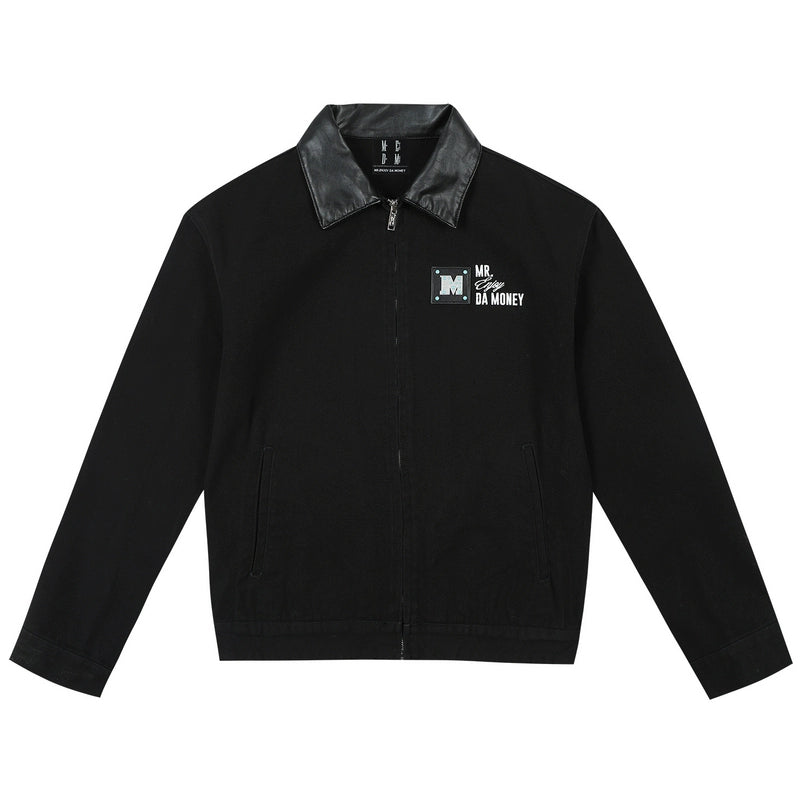 MEDM Turquoise Metal Patch Detroit Jacket | Face 3 Face