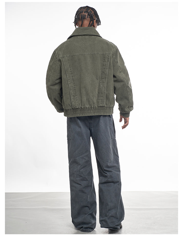 F3F Select Washed Work Short Jacket | Face 3 Face