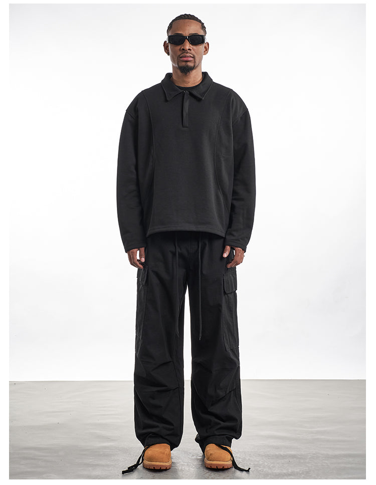 F3F Select Drawstring Ripstop Fabric Cargo Pants | Face 3 Face