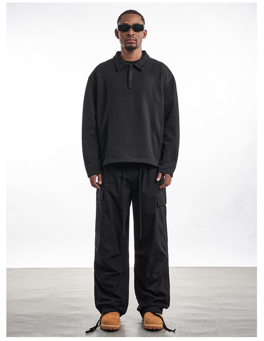 F3F Select Drawstring Ripstop Fabric Cargo Pants | Face 3 Face