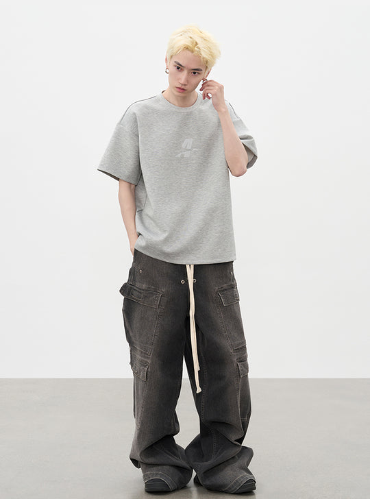 AFGK Air Layer Logo Embroidered Tee | Face 3 Face