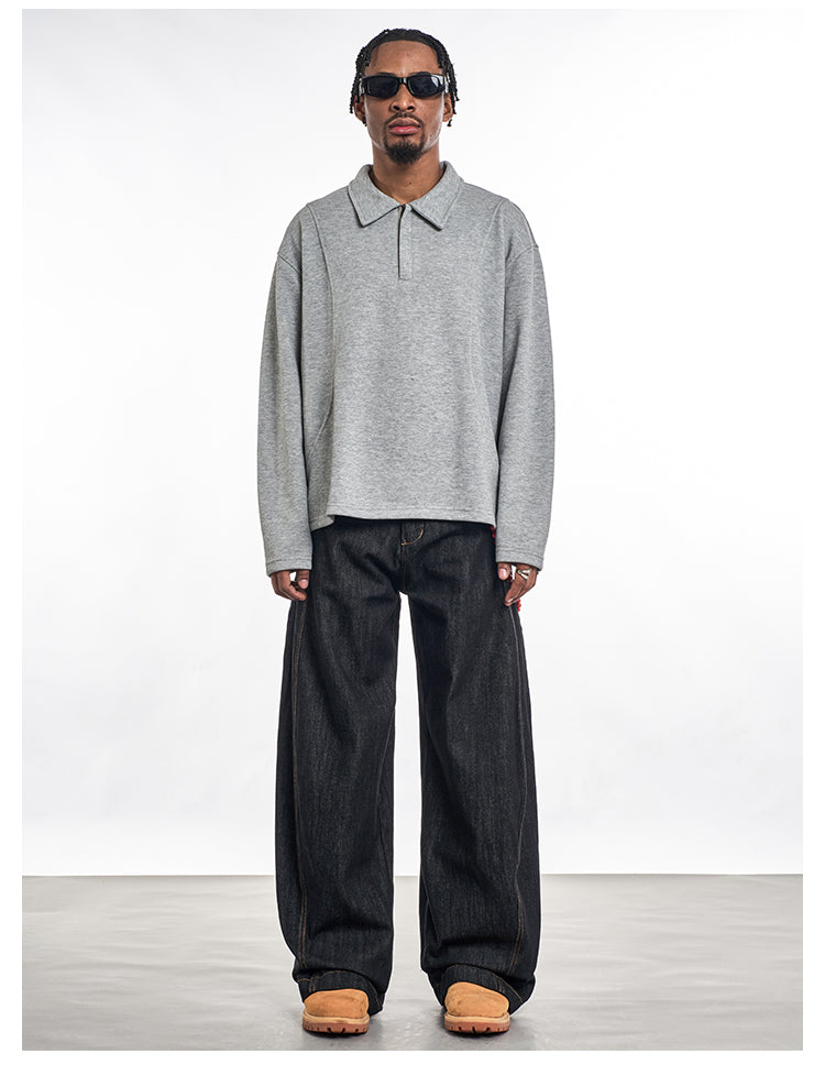 F3F Select Balloon Baggy Basic Jeans | Face 3 Face