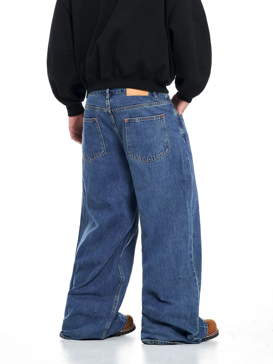 F3F Select Vintage Light Wash Baggy Jeans | Face 3 Face