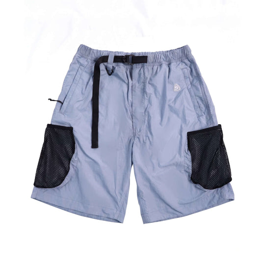 S45 Mesh Pocket Nylon Utility Outdoor Shorts | Face 3 Face