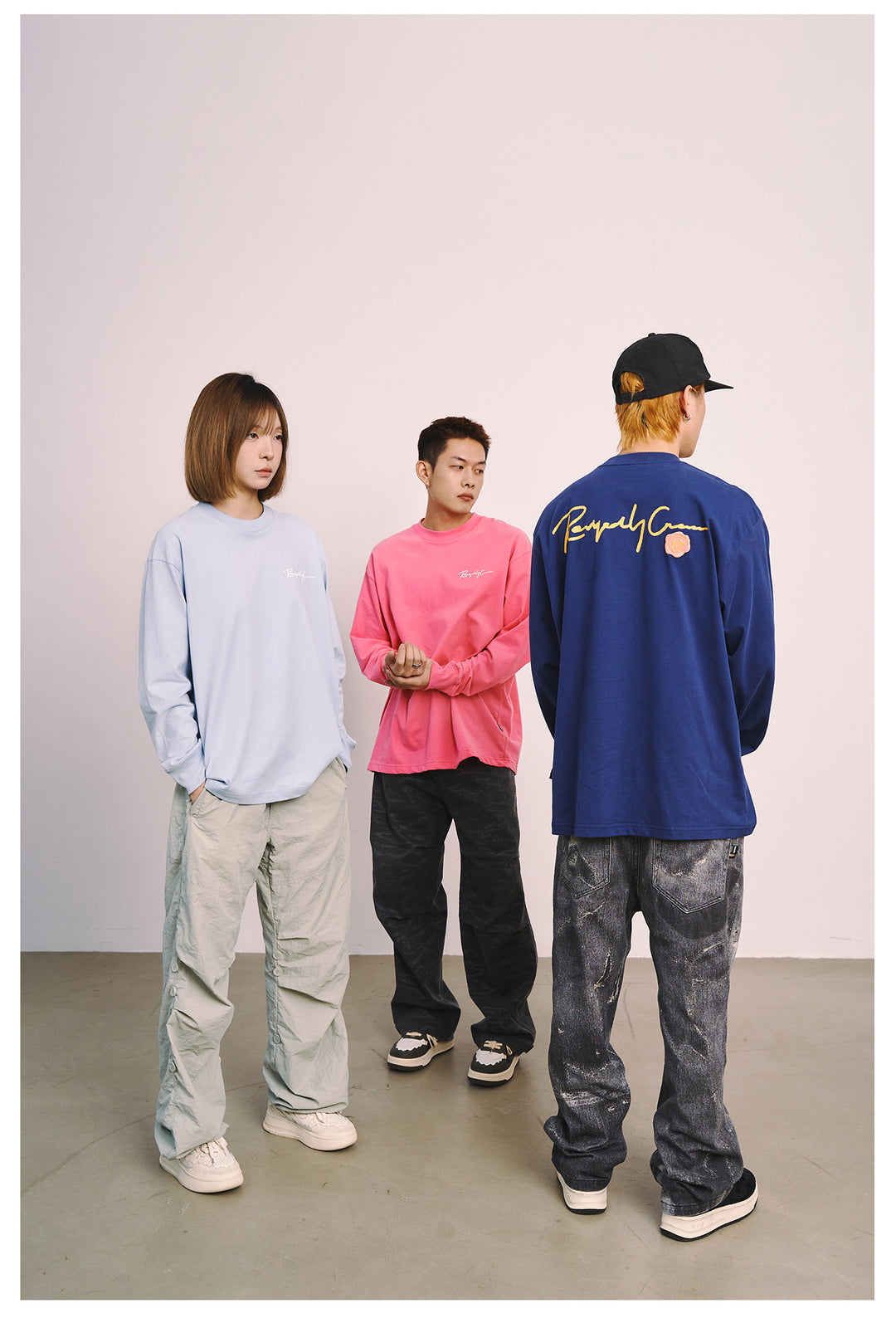 Remedy 3D Wax Seal and Cracked Logo Print Long Sleeve Tee | Face 3 Face