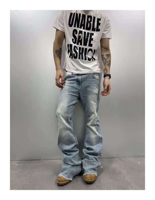 KARMANISTIC Rhinestone Slogan Print Tee | Face 3 Face