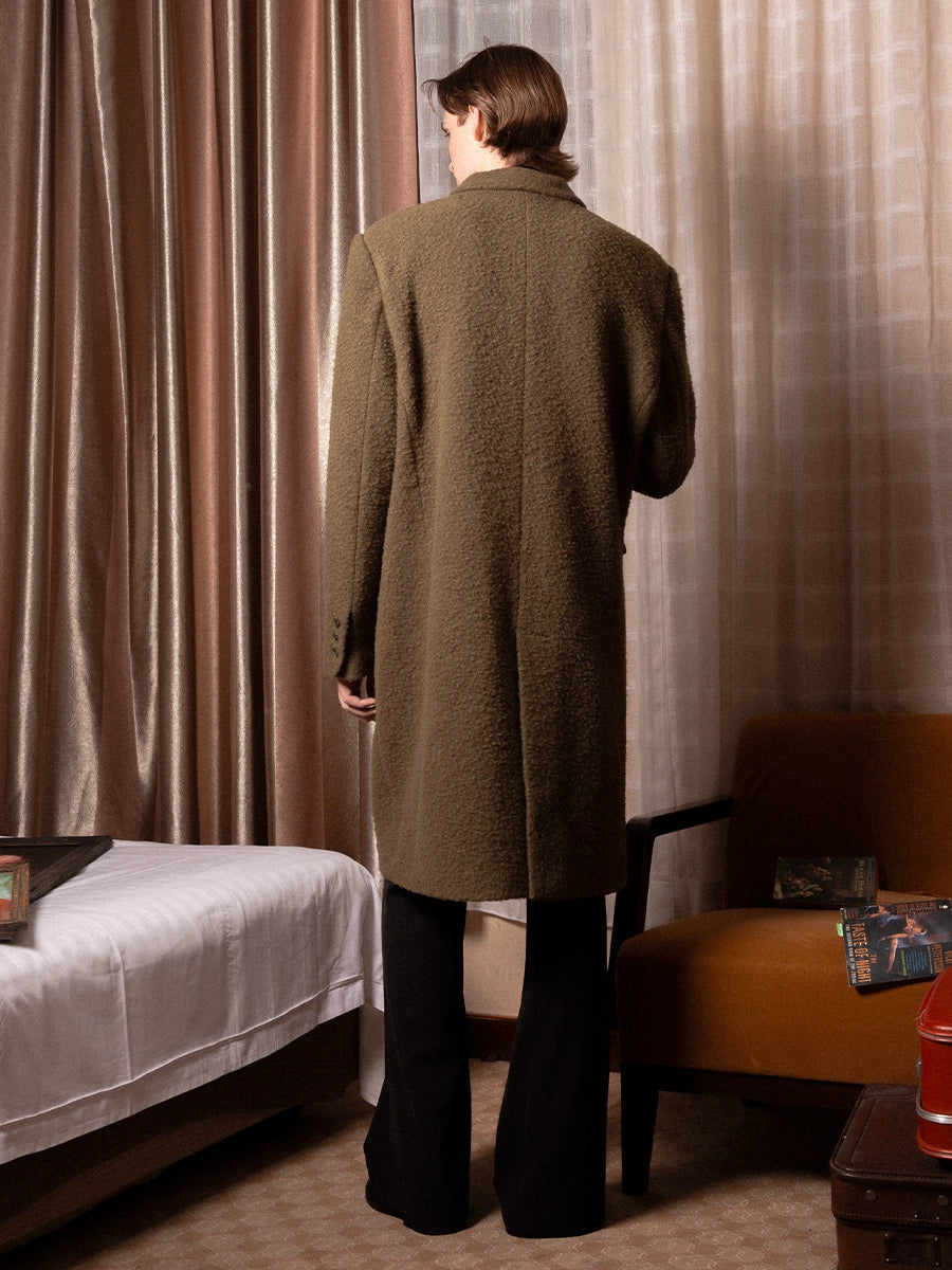 SOD Co. Double Breasted Wool Coat | Face 3 Face