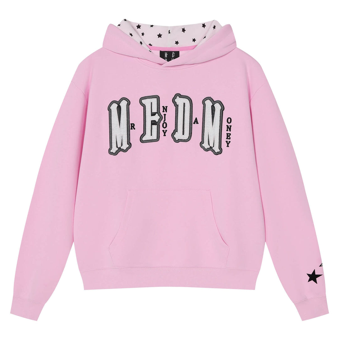 MEDM Star Hood Lining Logo Patch Hoodie | Face 3 Face