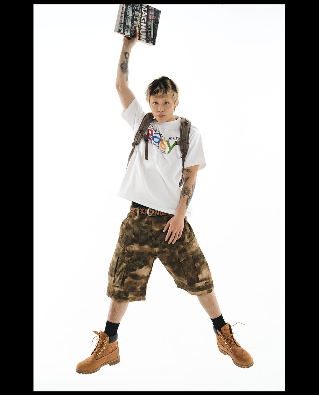 NOVACAM easy Letters Print Tee | Face 3 Face