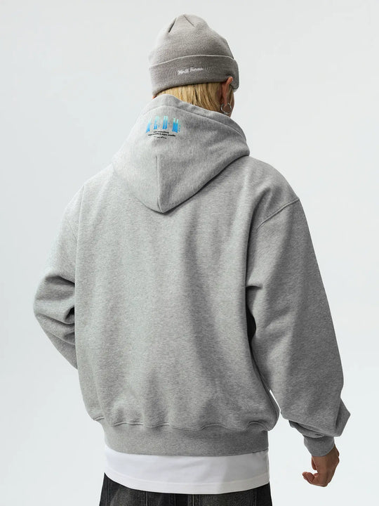 MEDM Flame Rhinestone Embellished Hoodie | Face 3 Face