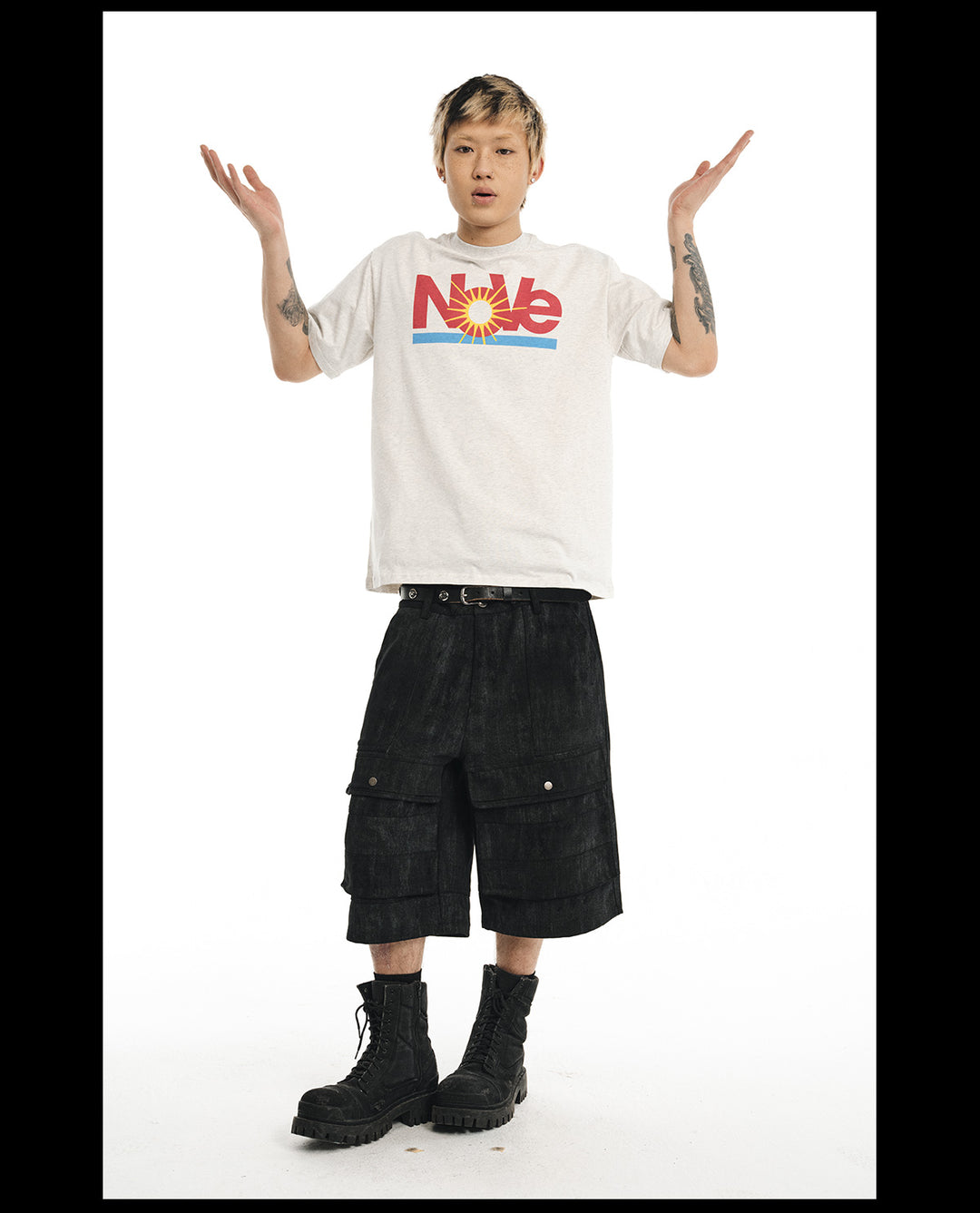 NOVACAM Inspired Logo Print Tee | Face 3 Face